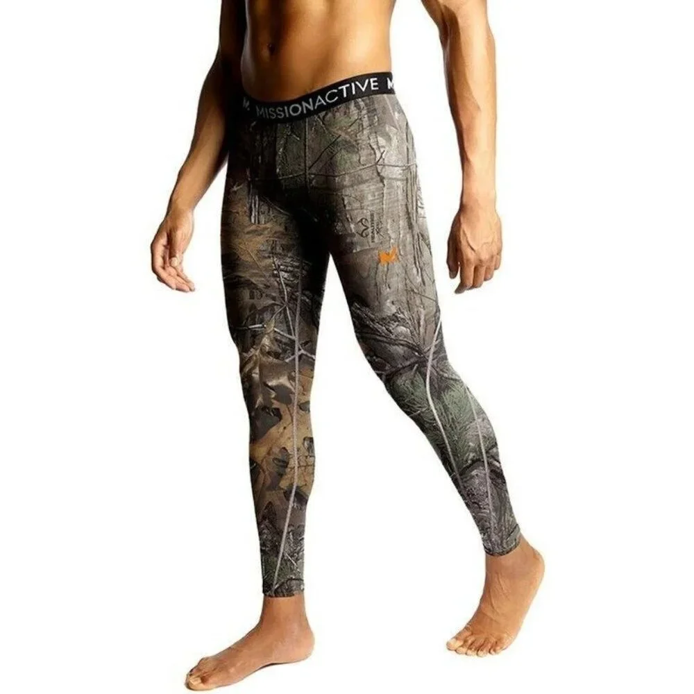Mission Realtree Xtra Baselayer Tights Men’s Size XXXL (44-46) Vapor Active - Picture 5 of 7